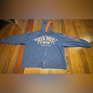 Vintage Walt Disney World 1971 Zip-up Hoodie 3XL